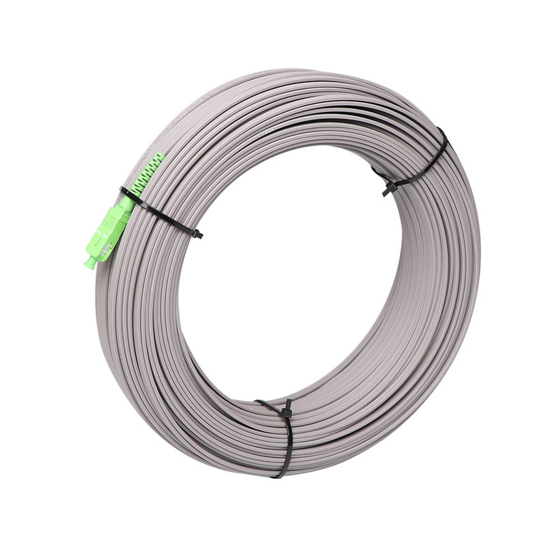 โรงงานกลางแจ้ง Simplex G657A1 100m 200m Fiber Drop Patch Cord Sc Apc ...