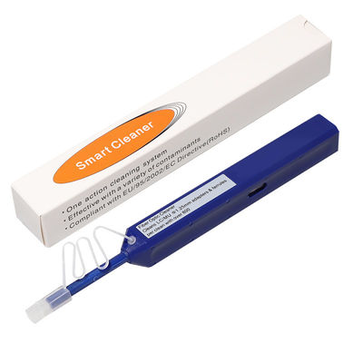 One-Click Fiber Optic Cleaner, Fiber Optic connectors Cleaning, Fiber Optic Cleaner Pen with 800+ Cleans for 1.25mm LC/MU