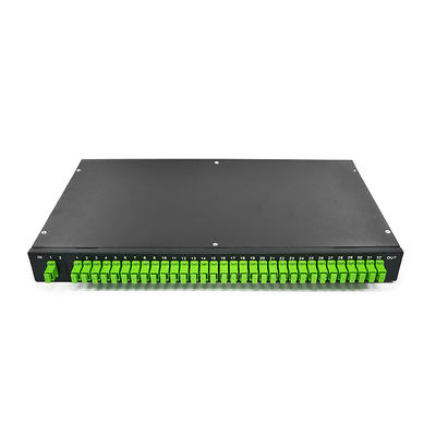 1x16 1x32 1x64 Port 1RU Rack mounted fiber optical patch panel 19 inch ...